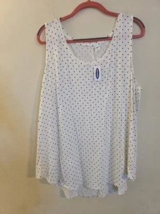 Old Navy Women's Size XL Luxe Printed Swing Tank Top NWT - Picture 1 of 7