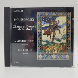 Moussorgsky CD Album Chants et Danses de la Mort France Import Alienor Alienor - Foto 1 di 4