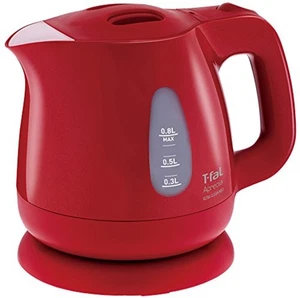 Tefal electric kettle 0.8L Apureshia ultra-clean neo antibacterial ruby 100V NEW - Picture 1 of 9