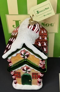 Casa de jingleo adorno de vidrio jinglenog - Imagen 1 de 6