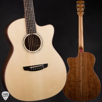 Goodall Grand Concert Cutaway - Italian Spruce & Curly Walnut #7234 - Image 1 of 4