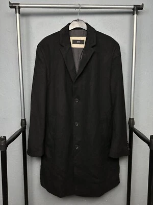Hugo Boss Vintage Mens Cashmere-Wool Coat Jacket Size 56 (XL) - Image 1 of 4