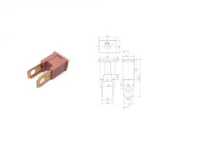Fusibile Blocco Giapponese Maschio Tipo C 70A per Auto Moto Camion - Foto 1 di 1