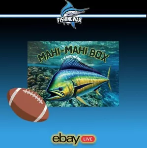 FishingWax Football Mahi Mahi Box Mystery Sports Card Box - 1/2 Card Per Box! - Picture 1 of 1