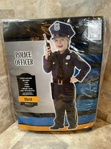 Disfraz Halloween 5 Piezas, Oficial de Policía, Med 8-10 Unisex, Caja Abierta  - Imagen 1 de 4