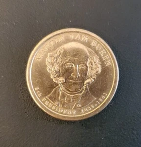Presidential Dollar Münze 2008 P Mint 8th President Martin Van Buren. - Bild 1 von 1