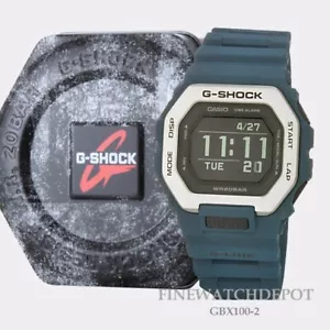 Authentic Casio G-Lide G-Shock Move Smart Phone Link Digital Watch GBX-100-2CR - Picture 1 of 1