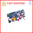 RV State Sticker Travel Map - 20" x 12" - USA States Visited Decal - United Stat
