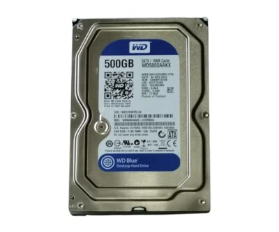 Western Digital 500GB WD5000AAKX 7200RPM 16MB SATA 3.5" PC HDD Hard Disk Drive - Image 1 of 4