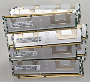 Lot of 64GB (4 x 16) Samsung RAM 2Rx4 PC3-10600R ECC Server - Picture 1 of 1