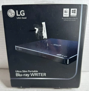LG Ultra Slim Portable Blu-ray Writer / DVD Writer BP50NB40 *NEW/SEALED* - Picture 1 of 8
