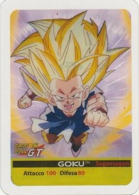Lamincards Dragon Ball GT Edibas Serie Smeraldo GOKU N 142 - Immagine 1 di 2