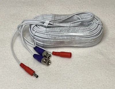 Premium UL In-Wall Fire Resistant 60Ft Cable for Security Camera - Image 1 of 3
