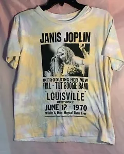 Janis Joplin Tshirt Louisville Kentucky June 12, 1970 Youth Medium - Picture 1 of 3