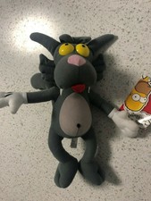11” The Simpsons Itchy And Scratchy Cat Plush Stuffed Animal  Universal Studios