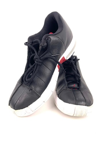 Big Kid's Jordan Team Elite 2 Low Nero Palestra Rosso Bianco (AO1732 061) Taglia 4Y