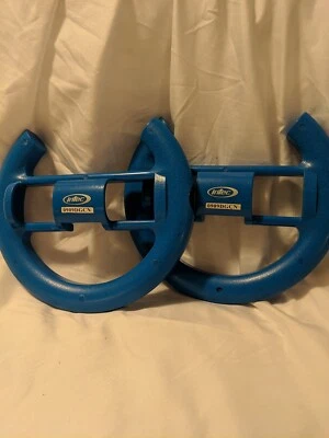 2 Genuine Intec Brand, Replacement Blue Steering Wheel Attachment, Wii Remote - Image 1 of 4