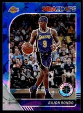2019-20 Hoops Premium Blue Ice Rajon Rondo G25 Los Angeles Lakers #273