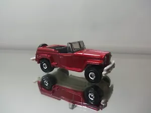 2019 Matchbox 1948 '48 Willys Jeepster - Pearl Dk. Red - Mint Loose 1/64 Scale - Picture 1 of 5