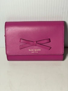 Kate Spade Wallet Hot Pink Sawyer Street Callie NWOT - Picture 1 of 10