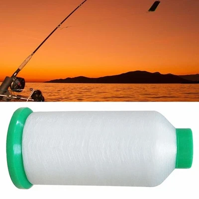 Seidenlinie Fisch Blumenkante Linie Linienfischen Linienkette Weiß 0,08-0,25 Mm - Image 1 of 4