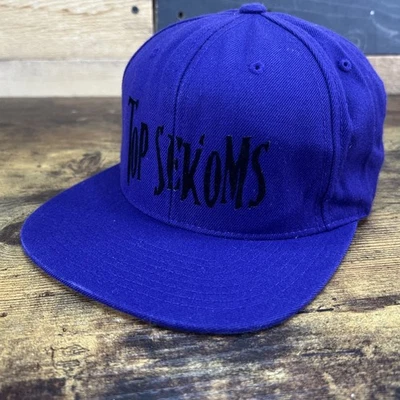 Gorra de béisbol Top Sekoms púrpura verde Snapback Foto 1 de 4