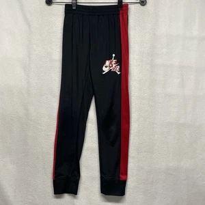 Nike Air Jordan Pants Youth Boys Small Jogger Age 8-10 Running Pull On Athletic - Picture 1 of 9
