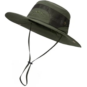Sun Hat for Women Men UPF 50+ Wide Brim Fishing Hat Waterproofing (US, Alpha,... - Picture 1 of 7