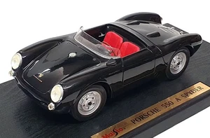 Maisto 1/18 Scale Diecast 31843 - Porsche 550A Spyder - Black - Picture 1 of 5