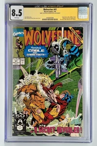 *Firmato* Marvel Comics - Wolverine #41 (1991) CGC X JSA 8.5 - Foto 1 di 7