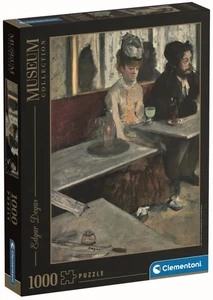 Clementoni Jigsaw Puzzle 1000 Pieces Dans un Café Edgar Degas - Picture 1 of 2