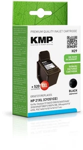 KMP H29 - Wkład drukarski (zastępuje HP 21 ) - 1x czarny - Zdjęcie 1 z 9