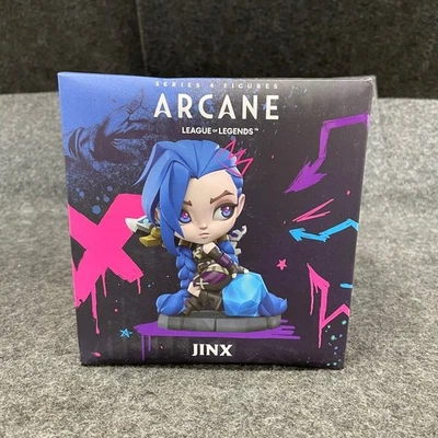 RIOT GAMES League of Legends Arcane Jinx Figure Series 4, Sealed Box is Worn  - Image 1 of 4