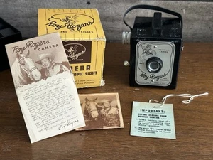 VINTAGE 1950s IMPERIAL CAMERA ROY ROGERS TRIGGER CAMERA Bakelite Not Tested - Bild 1 von 15