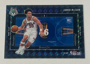 Jared McCain 2024 Panini Mosaic NBA Cup #13 RC Philadelphia 76ers - Picture 1 of 2
