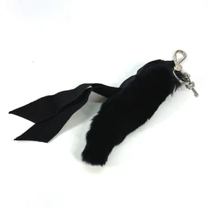 MIUMIU Bag Charm Key Holder Black - Picture 1 of 6