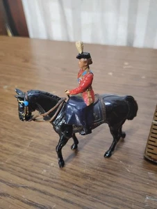 1980's W. BRITAINS Queen Elizabeth Mounted On Horse Color Trooping 41075 B11 - Picture 1 of 4