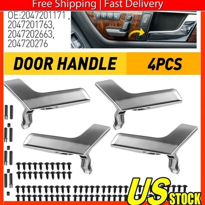 Kit de reparación de manija de puerta interior lado derecho izquierdo para Mercedes-Benz C250 C300 C350 Foto 1 de 4