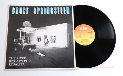 BRUCE SPRINGSTEEN - THE RIVER 12" VINYL N MINT Rare UK Promo Demo 12Inch Single - Image 1 of 4