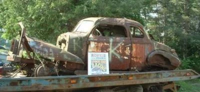 1939 Chevy Chevrolet Coupe Stock Car Rough Rat Hot Rod - Изображение 1 из 4