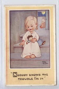 (KLj6354) Nobody Knows The Trouble I'm In, Used Mabel Lucie Attwell, 1950 - Picture 1 of 4