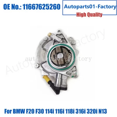 Bomba de vacío de freno para BMW F20 F30 114i 116i 118i 316i 320i N13 11667625260 Foto 1 de 4