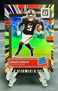 2022 Panini Donruss Optic DRAKE LONDON Electricity Rated Rookie #41/65 SP - Picture 1 of 2