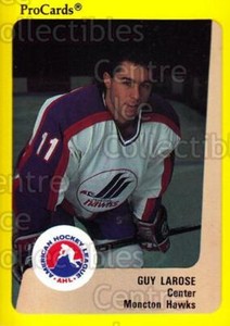1989-90 ProCards AHL #29 Guy Larose