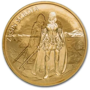 Corea del Sur 2019 1 OZ Gold Bu 1 Clay Scrofa Ghost Zi: Sin Series edición 300 unidades - Imagen 1 de 10