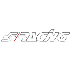 Simoni Racing Adesivo prespaziato bianco 100X23 mm TUNING pre spaziato - Foto 1 di 1