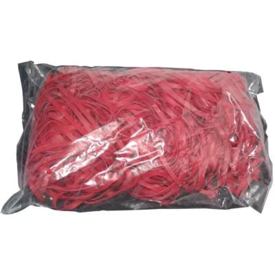 FA.ARS ® 1 kg Gummiringe rot 120 mm Ø 1,2 x 5 mm breit Haushaltsgummis Gummibänder