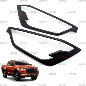 Mattschwarz Scheinwerferlampe Leuchtenabdeckung für Isuzu D-Max Dmax V-Cross 2020 2021 - Bild 1 von 9