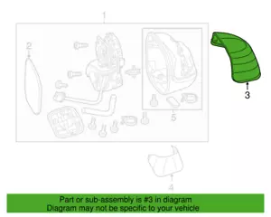 NEW OEM '12-'13 Honda Civic Upper Mirror Cover Crimson Pearl 76201-TR0-A01ZG - Picture 1 of 4