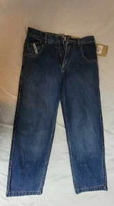 Beverly Hills Polo Club Boys Medium Wash Blue Straight Leg Jeans NWT Sz 14/16 - Picture 1 of 12